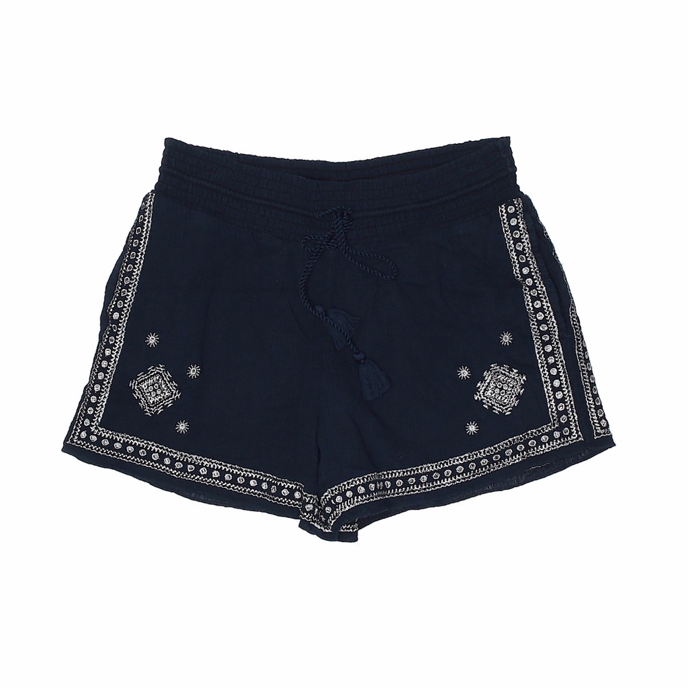 J.Crew Navy Embroidered Shorts